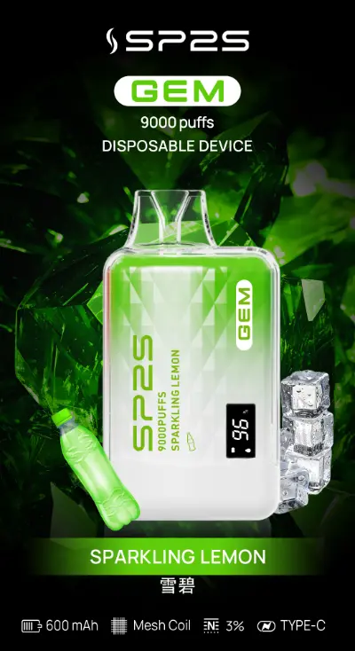 SP2S 拋棄式／一次性電子煙 9000 口 清涼雪碧