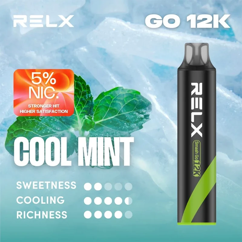 悅刻一次性電子煙 12000 口 冰新薄荷