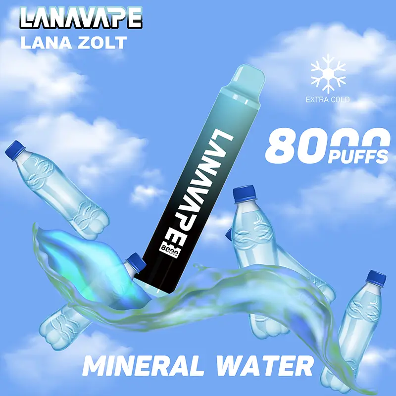 拉娜拋棄式／一次性電子煙8000口 礦泉水